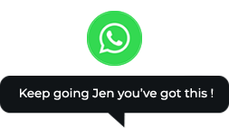 Live chat in the dietician app, messaging Lee Jaffe directly for real-time support
