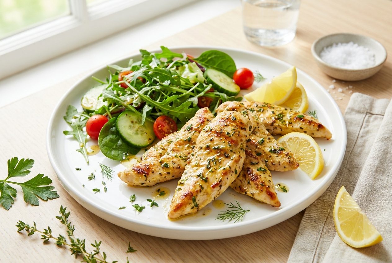 Recipe: Lee's Lemony Chicken Strips