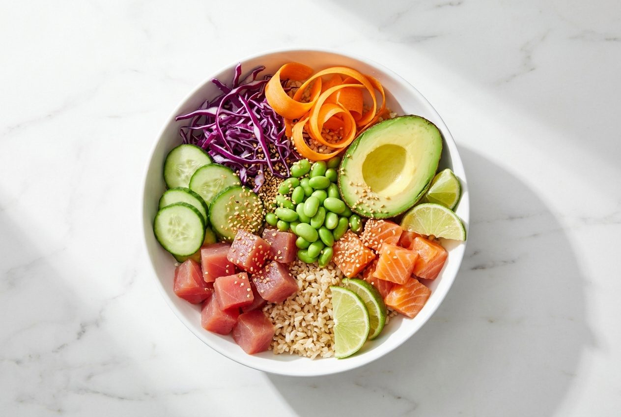 Recipe: DIY Poke Bowls